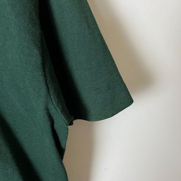 90s Huntsville Texas Native Design Shirt L Forest Green USA Vintage Tee - Picture 6 of 16